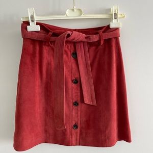 Joie suede skirt